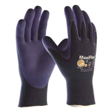 Rukavice MAXIFLEX® Elite™ 34-274 polomáčené modré vel. 7