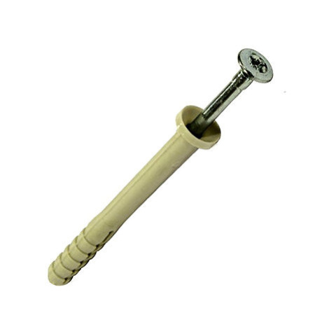 WT WINTECH Natloukací hmoždinka s rovným lemem 8 × 75 ny, 100 ks