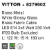 NOVA LUCE závěsné svítidlo VITTON mosazný kov bílé lesklé sklo mosazný kabel E14 3x5W IP20 bez ž