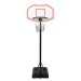 vidaXL Basketbalový koš bílý 237–307 cm polyethylen