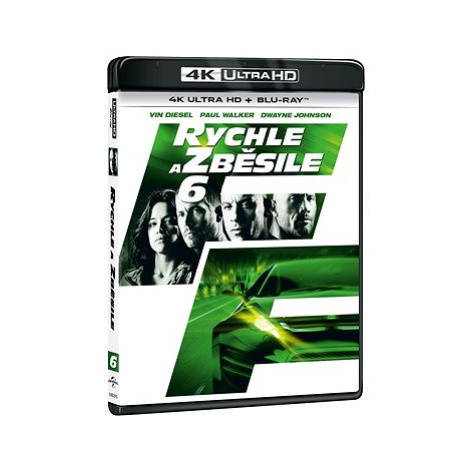 Rychle a zběsile 6 (2 disky) - Blu-ray + 4K Ultra HD