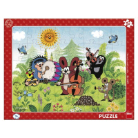 Deskové puzzle Krtek a kapela 40 dílků - Dino