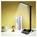 Retlux RTL 198 Stolní LED lampa s Qi dobíjením černá, 5 W, 250 lm