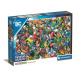 Clementoni - Puzzle 1000 Impossible DC Comics - Compact