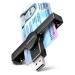 AXAGON CRE-SMPA Smart card / ID card PocketReader, USB-A