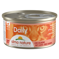 Almo Nature Daily Menu 6 x 85 g - Pěna s lososem