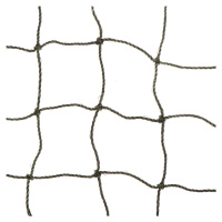 Ochranná síť na roli - olivová s drátovou výztuhou (75 m x 2 m)