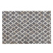 Kožený koberec v šedé a béžové barvě 160 x 230 cm ROLUNAY , 238077