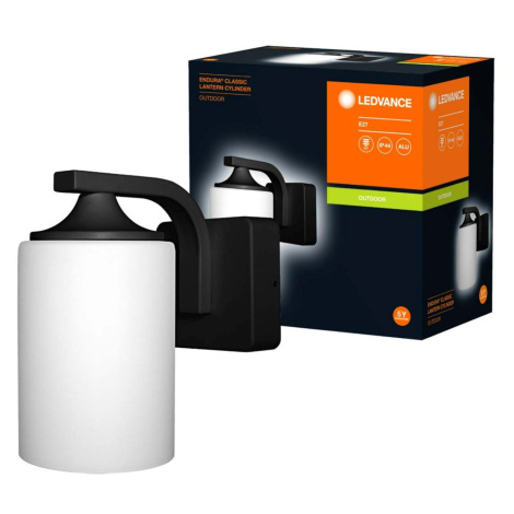 Nástěnné venkovní svítidlo ENDURA CLASSIC Lantern Cylinder E27 LEDVANCE černá IP43