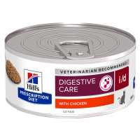 Hill's Prescription Diet i/d Digestive Care kuřecí 156 g - 24 x 156 g