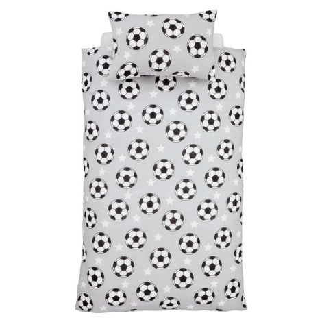 Flanelové dětské povlečení na jednolůžko 135x200 cm Football Stars – Catherine Lansfield