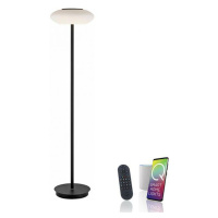 PAUL NEUHAUS Q ETIENNE LED stojací svítidlo Smart Home černá stmívatelné CCT ZigBee 2700-5000K P