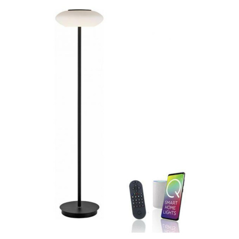 PAUL NEUHAUS Q ETIENNE LED stojací svítidlo Smart Home černá stmívatelné CCT ZigBee 2700-5000K P