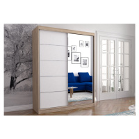 IDZ Šatní skříň Neomi 05 (150 cm) Barva dřeva: Sonoma + Bílá
