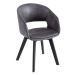 LuxD Designová židle Colby antik šedá - Skladem