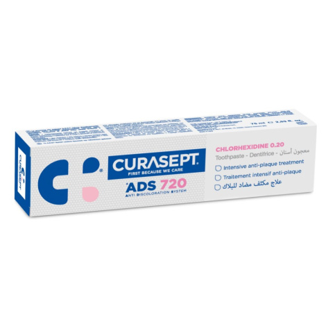 Curasept ADS 720 gelová zubní pasta (0,20% CHX), 75ml