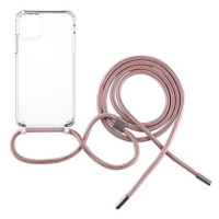 FIXED Pure Neck s růžovou šňůrkou na krk pro Apple iPhone 11