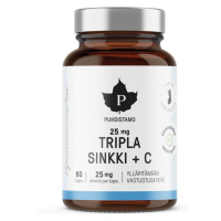 Puhdistamo Triple Zinc + Vitamin C – Vitamín C se Zinkem 60 kapslí