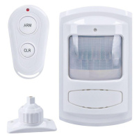 Solight GSM Alarm, pohybový senzor, dálk. ovl., bílý