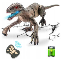 Elektrický Dinosaurus Ovládaný Bláznivý Led Svítící Velociraptor S Dálkovým Ovládáním