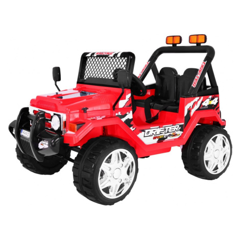 Mamido Dětské elektrické autíčko Raptor Drifter červené