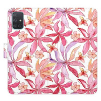 iSaprio Flip pouzdro Flower Pattern 10 pro Samsung Galaxy A71