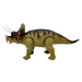 mamido Dinosaurus Triceratops na baterie se zvukovými efekty hnědý