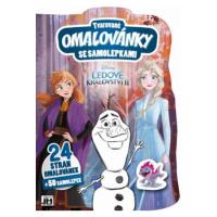 Jiri Models Tvarované omalovánky Frozen 2