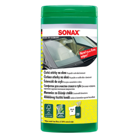 SONAX Čistící utěrky na okna 25 ks CZ/SK 3785150