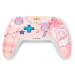 PowerA Enhanced Wireless Controller Super Mario Princess Peach Plaid NSGP0255-01 Růžová