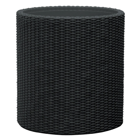 KETER Květináč Cylinder Planter M Anthracite