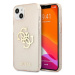 Kryt Guess GUHCP13SPCUGL4GGO iPhone 13 mini 5,4" gold hard case Glitter 4G Big Logo (GUHCP13SPCU