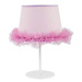 Dětská stolní lampa BALLET 1xE14/40W/230V růžová