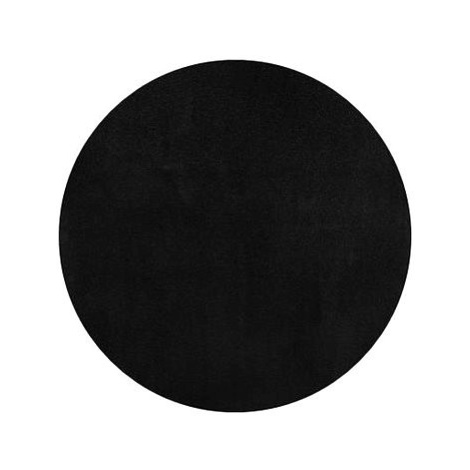 Hanse Home Collection Kusový koberec Fancy 103004 Schwarz - černý kruh