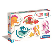 Puzzle Sea Life, 2 + 4 + 5 ks