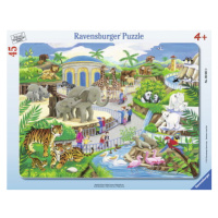 Ravensburger Návštěva v ZOO Puzzle 30-48 dílků