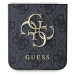 Guess PU 4G Metal Logo kryt Samsung Galaxy Z Flip 6 šedý