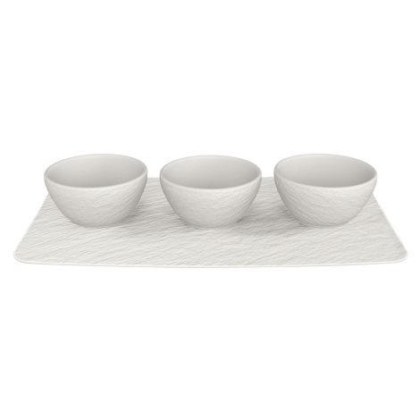 Miska na dip, set 4ks, kolekce Manufacture Rock blanc - Villeroy & Boch