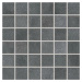 Mozaika Rako Form tmavě šedá 30x30 cm mat DDR05697.1