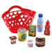 Écoiffier nákupní taška pro děti se 7 potravinami 2680 zelená/červená
