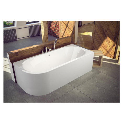 BESCO Asymetrická vana AVITA Nožičky k vaně S nožičkami, Rozměr vany 160 × 75 Způsob provedení P