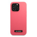 Karl Lagerfeld KLHCP13LSLMP1PI hard silikonové pouzdro iPhone 13 / 13 Pro 6.1" fuchsia Silicone 