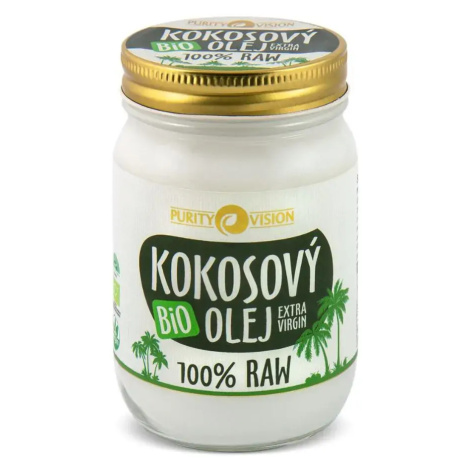 Purity Vision Raw Kokosový olej BIO 370 ml