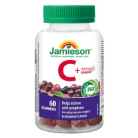 Jamieson Vitamin C + Immune Shield Gummies 60 gumových pastilek