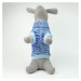 Vsepropejska Smooth svetr pro psa Barva: Modrá, Délka zad (cm): 22, Obvod hrudníku: 24 - 34 cm