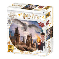 PRIME 3D PUZZLE - Harry Potter - Bradavice a Hedvika 500 dílků