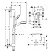 Hansgrohe 27812400 - Sprchový set Vario s termostatem Ecostat 1001 CL, 2 proudy, bílá/chrom