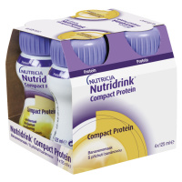 Nutridrink Compact Protein s příchutí banánovou 4x125 ml