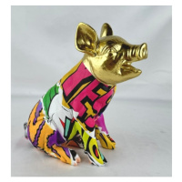 KARE Design Soška Graffiti Pig 20cm