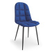 Jídelní židle RONO – čalouněná, sametový potah, více barev Zelená